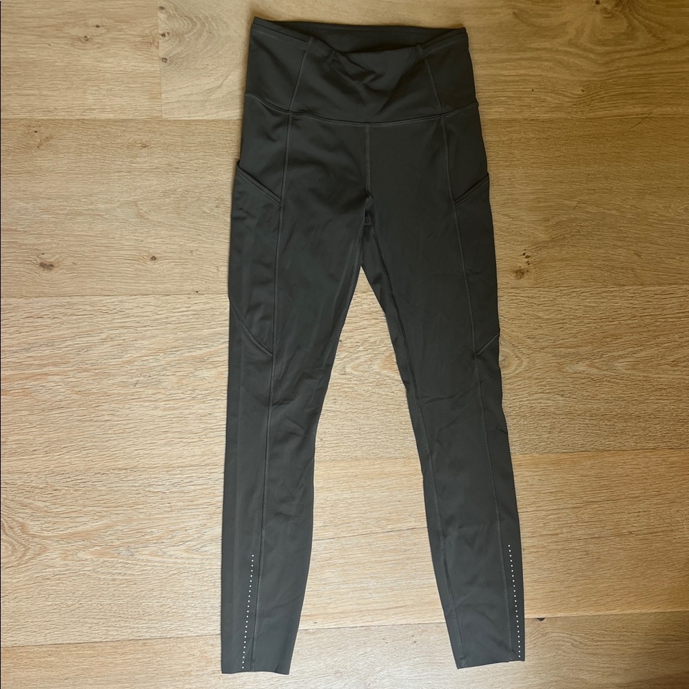 lululemon athletica Brown Leggings for Running